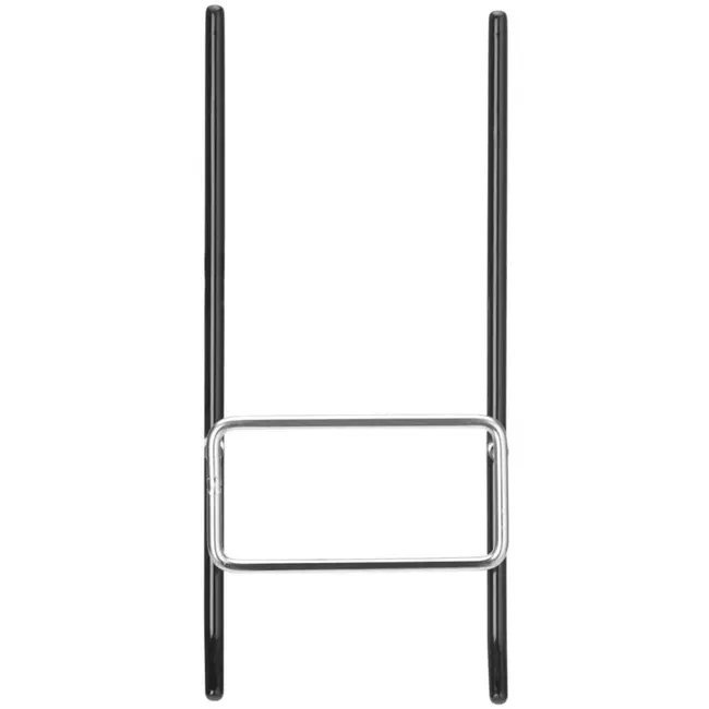 HENDI Dekselhouder - RVS - antislip - 22,4x5,2x10,5 cm - zilverkleurig - 2 stuks - voor pannen