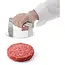 HENDI Hamburgerpers - rvs 18/8 - voor het persen van hamburgers, vaatwasmachinebestendig - diameter 16 cm x hoogte 7,8 cm - zilver - voor professionele keuken
