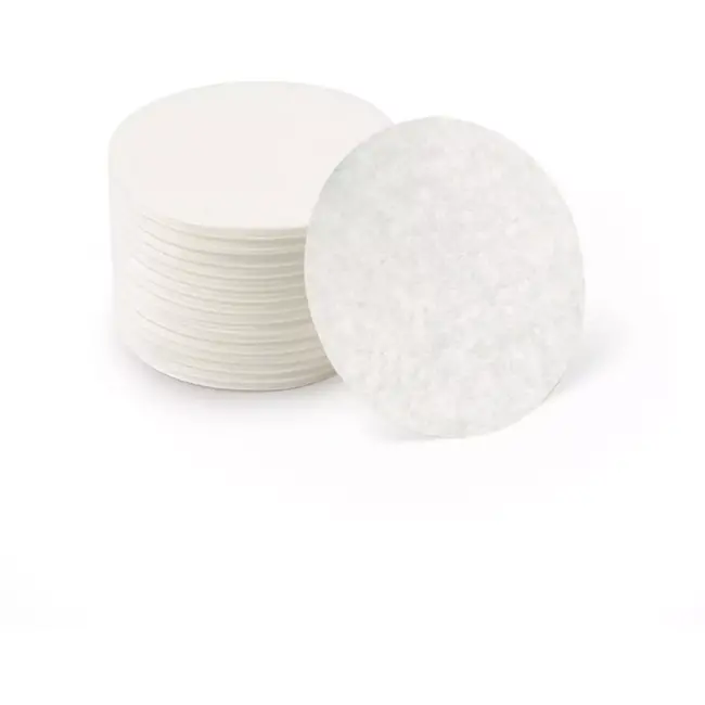 HENDI tussenlegvellen voor hamburgers - papier - Ø130 mm - naturel - 911 stuks - oven/magnetron