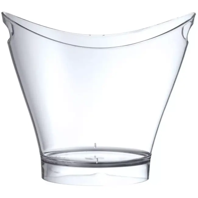 BarUp Wijn- en champagnekoeler 6 liter - SAN kunststof - 30x24x(H)26 cm - transparant - horeca