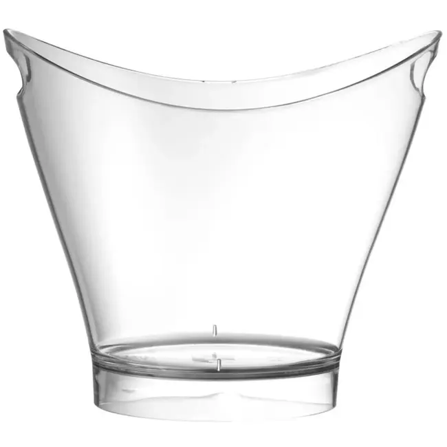 BarUp Wijn- en champagnekoeler 6 liter - SAN kunststof - 30x24x(H)26 cm - transparant - horeca