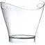 BarUp Wijn- en champagnekoeler 6 liter - SAN kunststof - 30x24x(H)26 cm - transparant - horeca