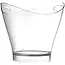 BarUp Wijn- en champagnekoeler 6 liter - SAN kunststof - 30x24x(H)26 cm - transparant - horeca