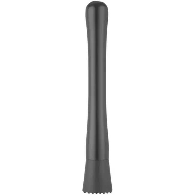 HENDI Cocktailstamper - rvs en ABS - pletten en kneuzen - 3 cm x 21 cm - zwart - cocktails