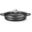HENDI Braadpan met antiaanbaklaag, 4,3L, Zwart, 425x332x(H)70mm Braadpan met antiaanbaklaag