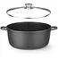 HENDI Braadpan met antiaanbaklaag, 9L, 405x332x(H)138mm Braadpan met antiaanbaklaag
