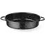 HENDI Braadpan "fuente", geëmailleerd, Zwart, ⌀200x(H)45mm Braadpan "fuente", geëmailleerd