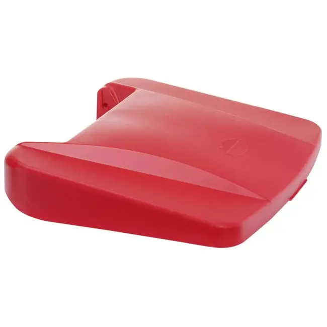 HENDI Afvalbakdeksel - polypropyleen (PP) - 50,5 x 41,5 cm - rood - voor afvalbak