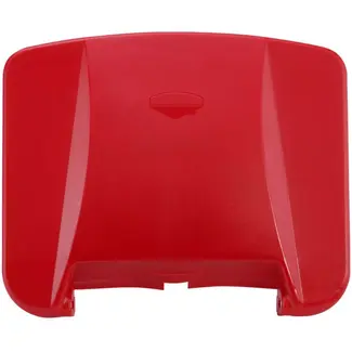 HENDI Afvalbakdeksel - polypropyleen (PP) - 50,5 x 41,5 cm - rood - voor afvalbak