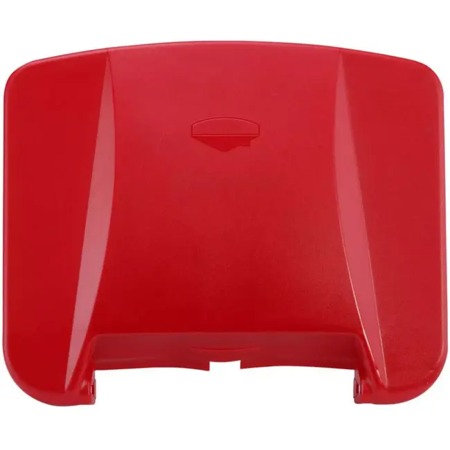 HENDI Afvalbakdeksel - polypropyleen (PP) - 50,5 x 41,5 cm - rood - voor afvalbak