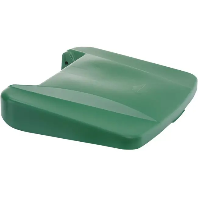 HENDI afvalbakdeksel - polypropyleen kunststof - afsluitdeksel - 50,5 x 41,5 cm - groen - universeel voor afvalbak