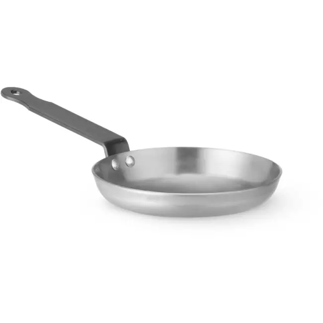HENDI Pannenkoekenpan koolstofstaal - diameter 14 cm x hoogte 10 cm - inductie scherpe bodemhoek