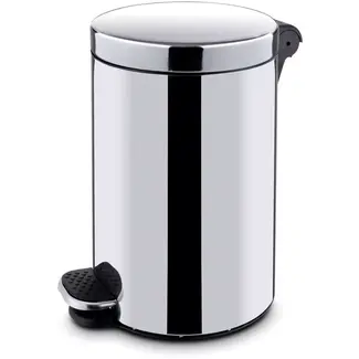 HENDI Ronde pedaalemmer met binnenemmer, 5L, ⌀210x(H)280mm Ronde pedaalemmer met binnenemmer
