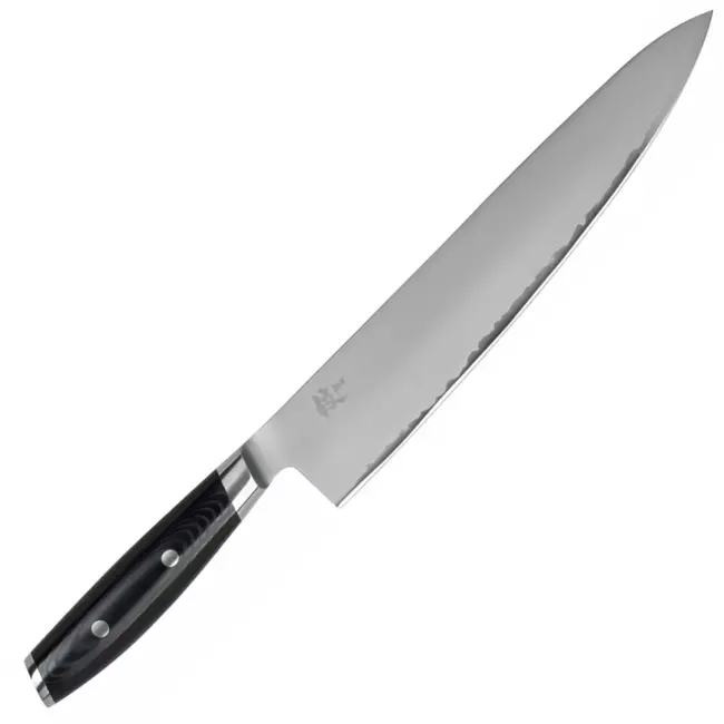 Yaxell Koksmes - roestvrij staal - 3-laags - 230 mm - zwart - voor precisiesnijden in de keuken
