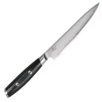 Yaxell Trancheermes - VG10 roestvrij staal, 3-laags - 15 cm - zwart - trancheren van vlees