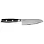 Yaxell Santokumes - 3-laags VG10 RVS - 12,5 cm - zwart - HRC 61 - snijden groente, vlees, vis