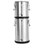 HENDI Thermocontainer roestvast staal met kraan 20 liter ⌀330x360 mm zilver voor catering