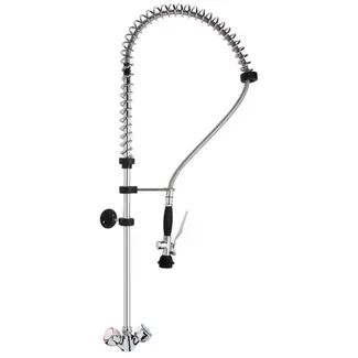 HENDI Spoeldouche - roestvrij staal - hoge druk - hoogte 103 cm - zilverkleurig - horeca bar