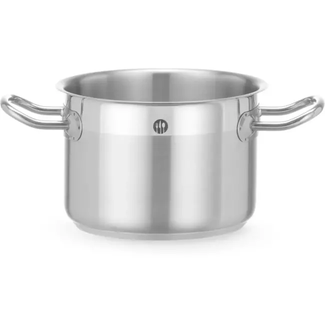 HENDI Kookpan roestvast staal zonder deksel - 16 cm, 2,1 liter - zilver - inductiegeschikt