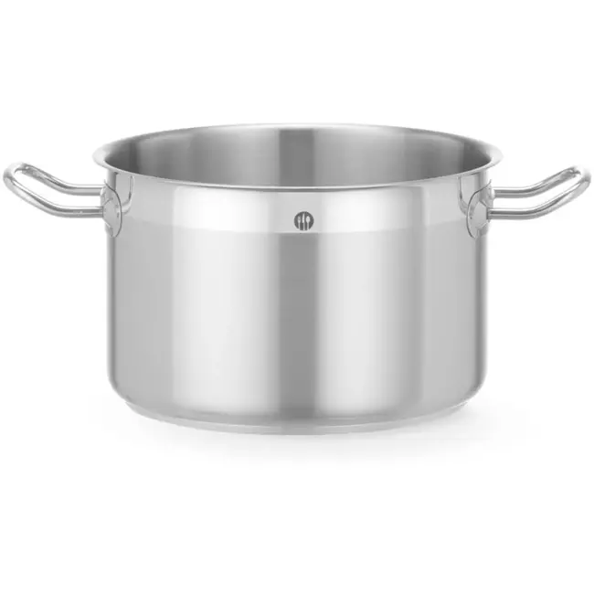 HENDI Kookpan zonder deksel - rvs meerlagenbodem - 24x15,6 cm - 6,7 l - alle warmtebronnen