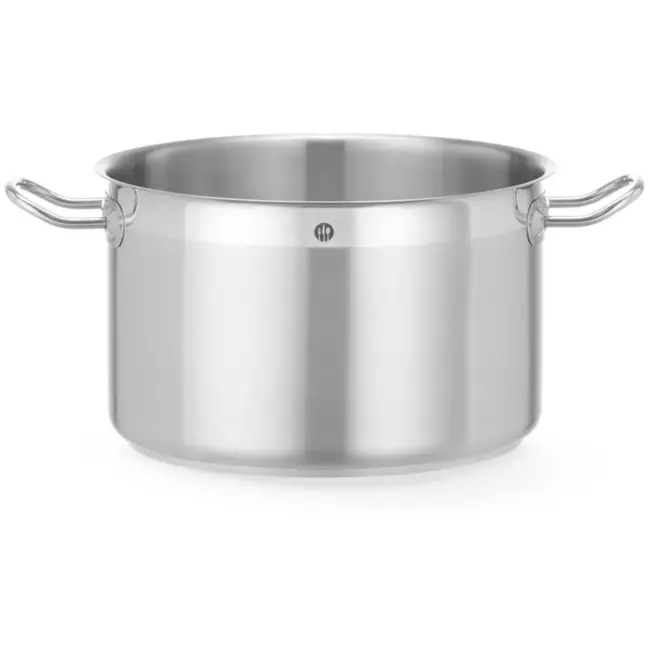 HENDI Kookpan zonder deksel - rvs sandwichbodem - 10,3 l - 28x17,6 cm - zilver - inductie