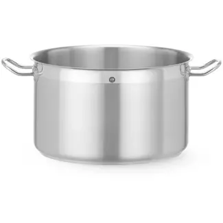 HENDI Kookpan midden zonder deksel 15,1 L Ø320x190 mm voor inductie