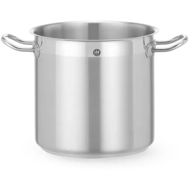 HENDI Hoge kookpan - rvs - zonder deksel - diameter 20 cm, 5,9 liter - voor alle warmtebronnen