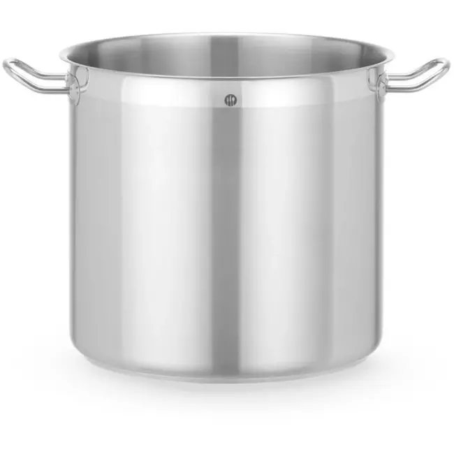 HENDI Kookpan hoog - roestvast staal - zonder deksel - 24 liter - diameter 32 cm, hoogte 30,6 cm - zilver - geschikt voor alle warmtebronnen