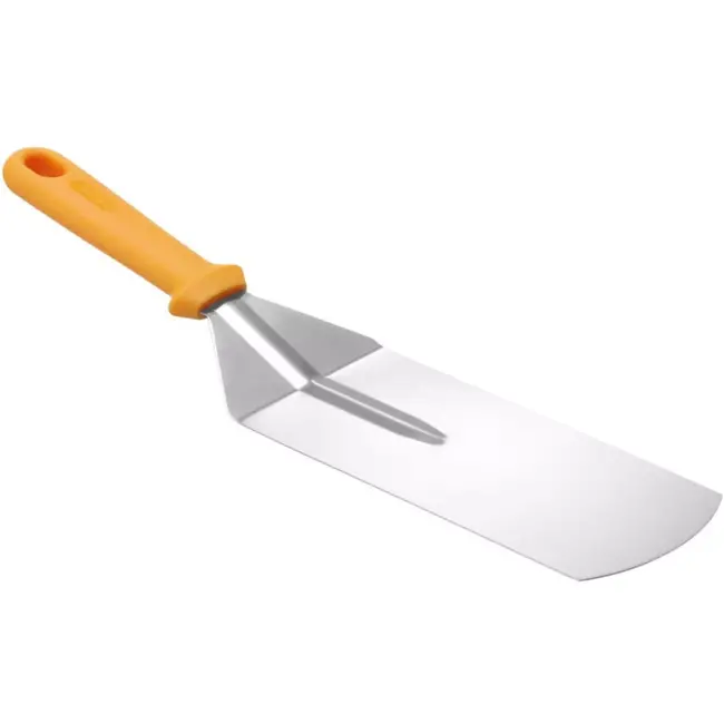 HENDI Pizzaschep - roestvast staal - zware uitvoering, 38x9 cm - zilverkleurig - voor pizzaoven