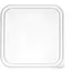 HENDI Containerdeksel - polypropyleen - 19x19 cm - transparant - bpa-vrij - voedselbewaring