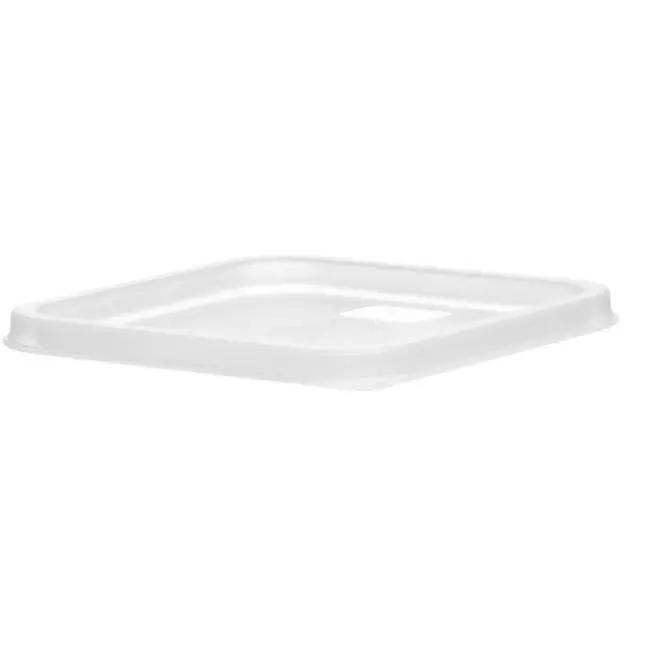 HENDI Containerdeksel - polypropyleen - 19x19 cm - transparant - bpa-vrij - voedselbewaring