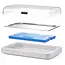 HENDI Koeldisplay GN 1/1 - kunststof, rvs bak, koelelement - 59,3x38,9x14,7 cm - wit buffet