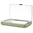 HENDI Koelvitrine GN 1/1 - polypropyleen, rvs, koelelement - 59,3x38,9x14,7 cm - groen - buffet