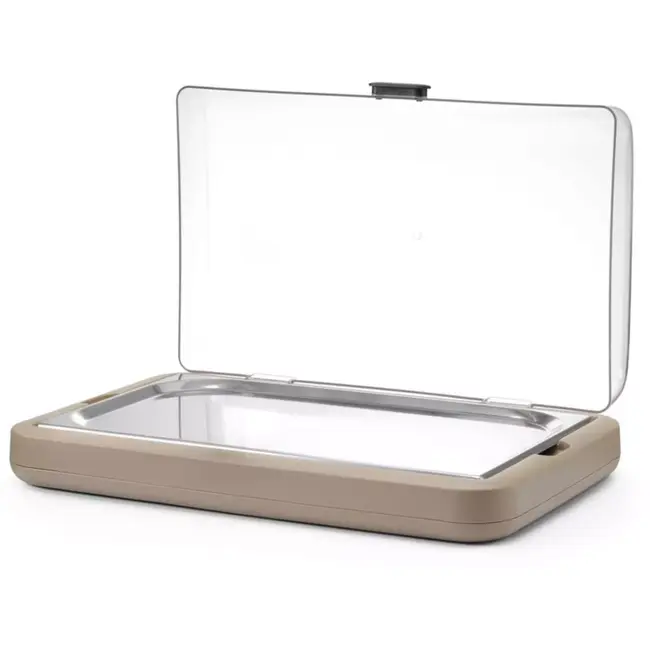 HENDI Koeldisplay GN 1/1 - polypropyleen - 59,3x38,9x14,7 cm - beige - buffetpresentatie