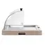 HENDI Koelvitrine met roldeksel - 46x35,5x22 cm - ABS, PET en rvs - beige - koelen voor buffet