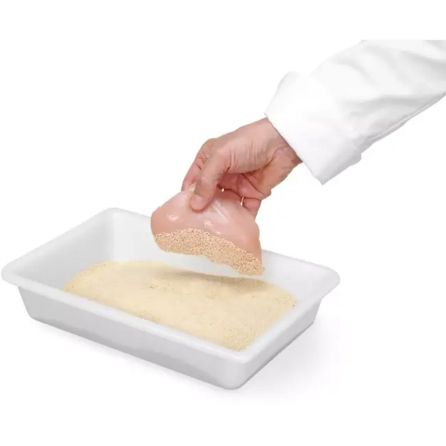 HENDI Bereidingsbak polyethyleen - 3 liter - 340x235x70 mm - wit - voedselbereiding en opslag