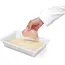 HENDI Bereidingsbak polyethyleen - 3 liter - 340x235x70 mm - wit - voedselbereiding en opslag