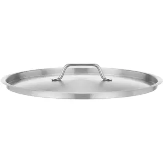 HENDI Pannendeksel - roestvast staal 18/8 - warmtebehoud - 36 cm - zilverkleurig - kookpannen