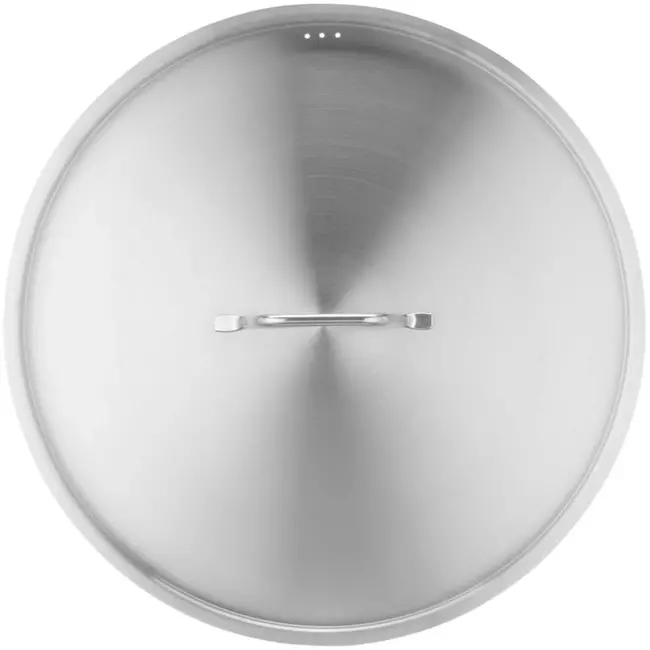 HENDI pannendeksel - rvs 18/8 - sluit kookpannen af - diameter 40 cm x hoogte 5,6 cm - zilver