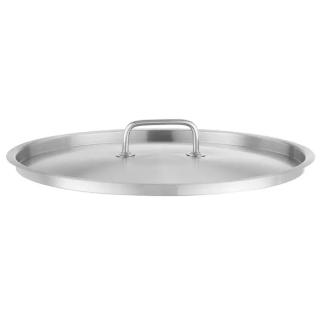 HENDI Deksel voor stoofpan - roestvast staal 18/0 - diameter 36 cm - zilver - warmtebehoud