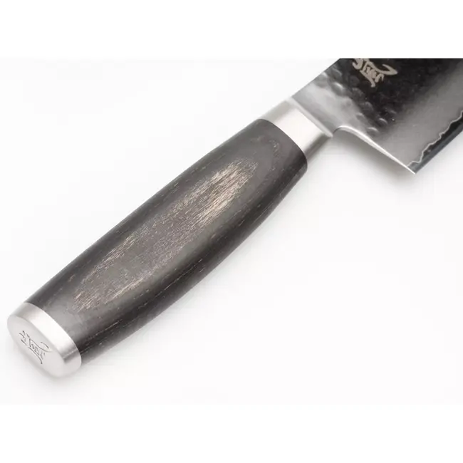 Yaxell Taishi Nakiri 16,5 cm – VG-10 Staal – Hardheid 61 HRC – Tsuchime Afwerking – Gehamerd Lemmet – Zwart Pakka Beukenhout Handvat