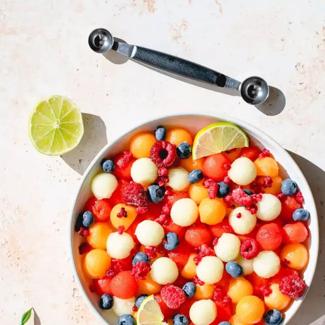 Triangle Dubbele Pommes Parisienne Boor – Perfecte Bolletjes van Groenten en Fruit