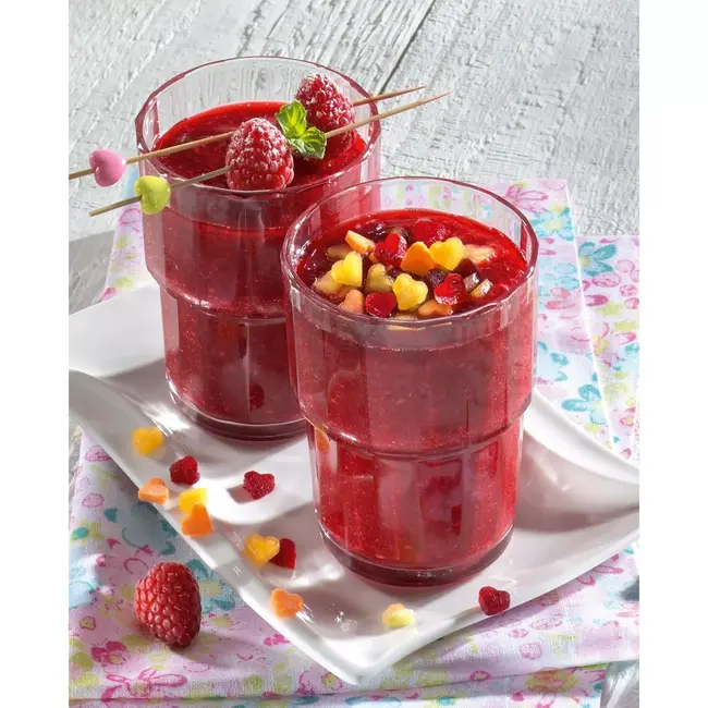 Triangle Essential Confetti Uitstekerset – Hart & Bloem – Rood – 2-delig