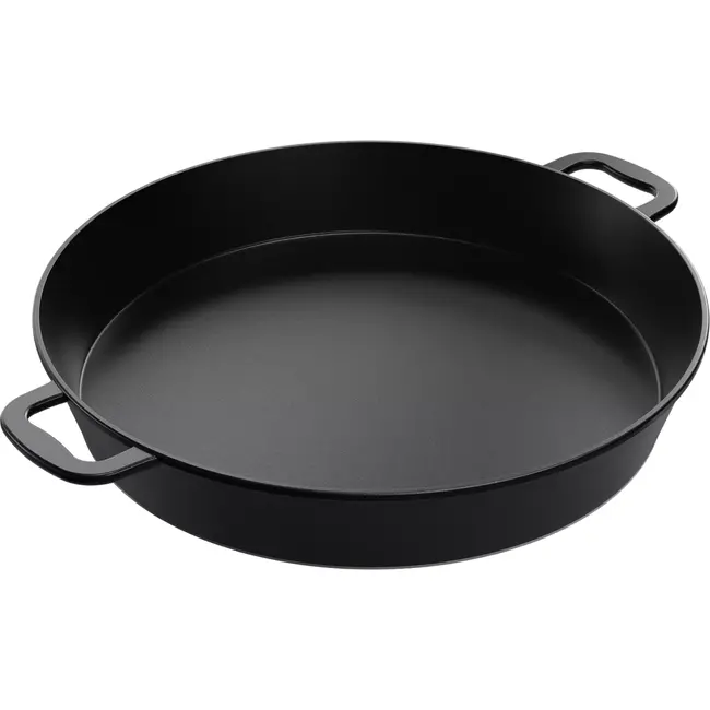AMT Gastroguss Grote aluminium pan – 65 cm – met scheidingswand – ovenbestendig – antiaanbaklaag