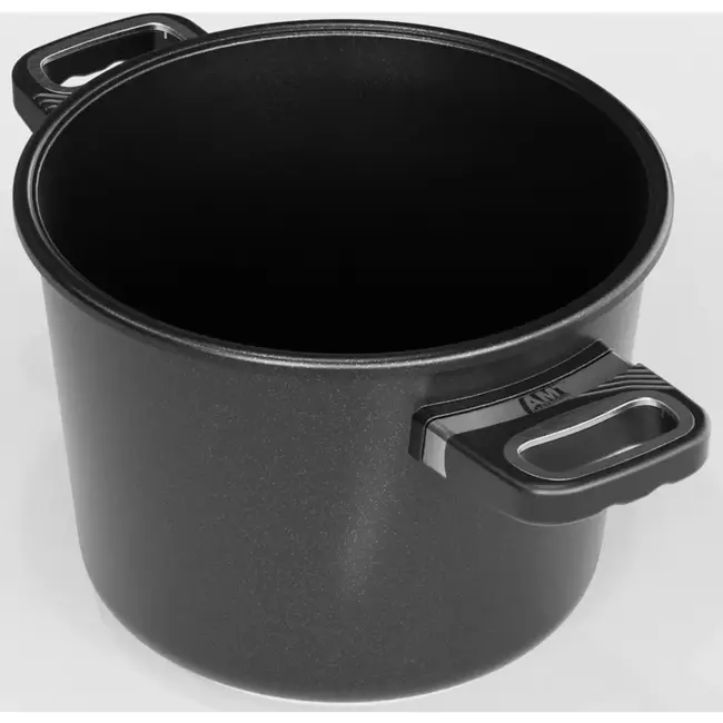 AMT Gastroguss Drukpan set – Ø 24 cm – 4,5 liter – Lotan® anti-aanbaklaag – Geschikt voor inductie – Inclusief glazen deksel