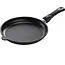 AMT Gastroguss Koekenpan 24 cm – Inductiegeschikt – Lotan antiaanbaklaag – Handgegoten aluminium – Afneembare steel