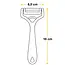 Solingen Dunschiller Uno Y-Model – Kunststof – Mes 4,2 cm – Geel