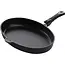 AMT Gastroguss Ovale vispan – gietaluminium – Lotan® anti-aanbaklaag – 41x27 cm – inductie en ovenbestendig