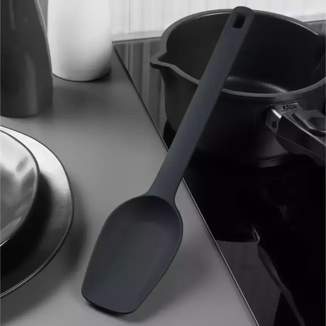 AMT Gastroguss Siliconen sauslepel – ergonomisch ontwerp – hittebestendig tot 240°C – veelzijdig gebruik – 30,7 cm