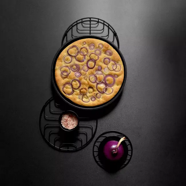 AMT Gastroguss Ronde snackpan – 19 cm – Platte bodem – Gerecycled aluminium – Energiezuinig